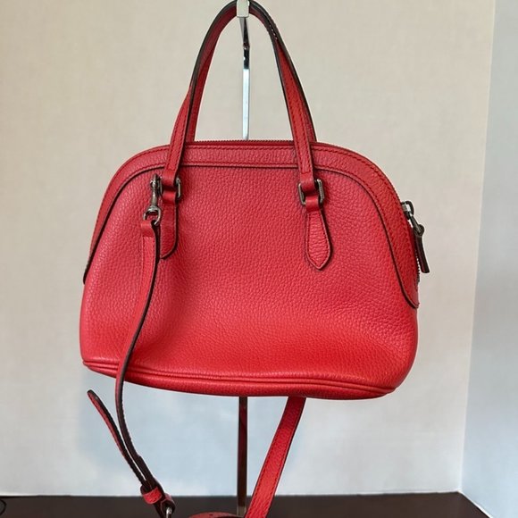 Gucci 2-way Pebble Leather Shoulder Bag (108281) - Picture 1 of 10